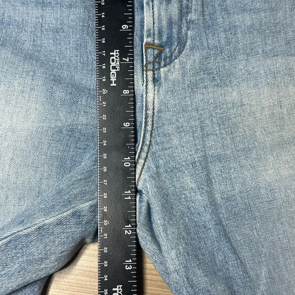 7‎ For All Mankind Jeans Size 30 Y2K Style A Pocket boot cut Denim Blue - Picture 6 of 10